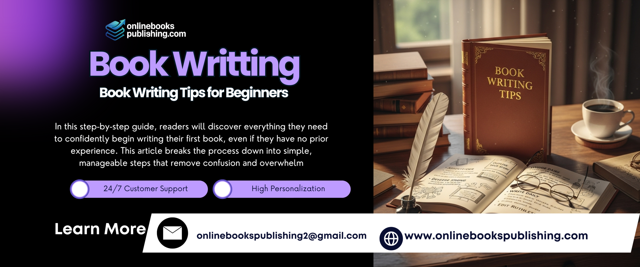 Book Writing Tips for Beginners: A Step-by-Step Guide to Writing Your First Book