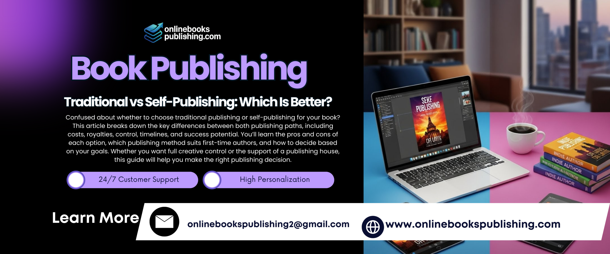 Traditional vs Self-Publishing: Which Is Better?