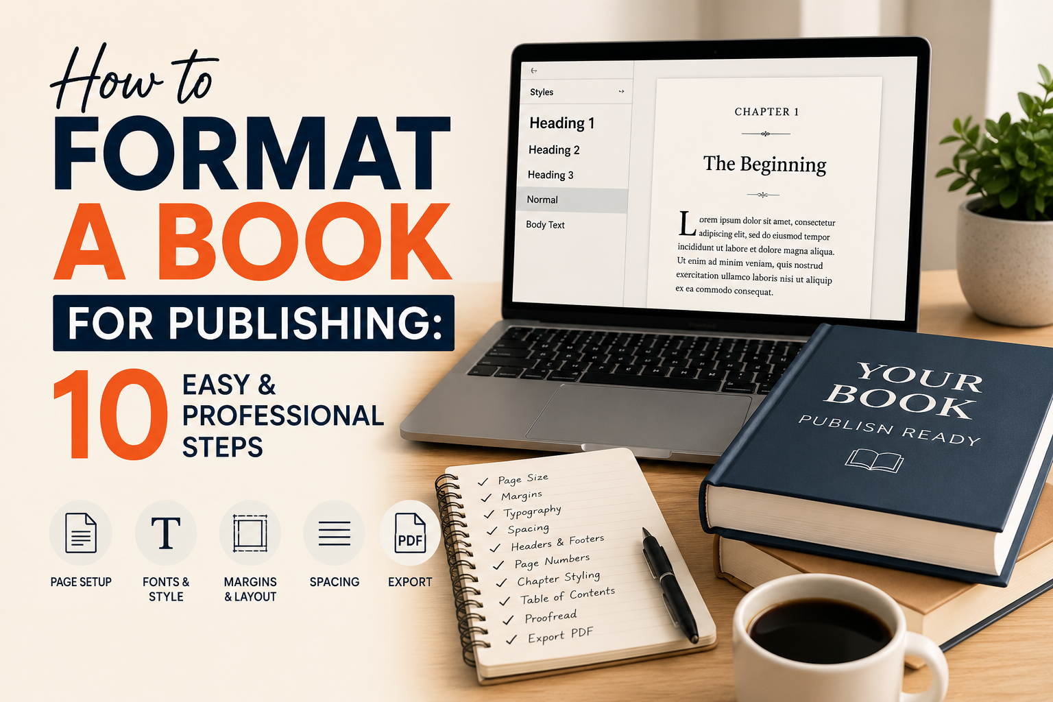 How to Format a Book for Publishing: 10 Easy & Professional Steps ...